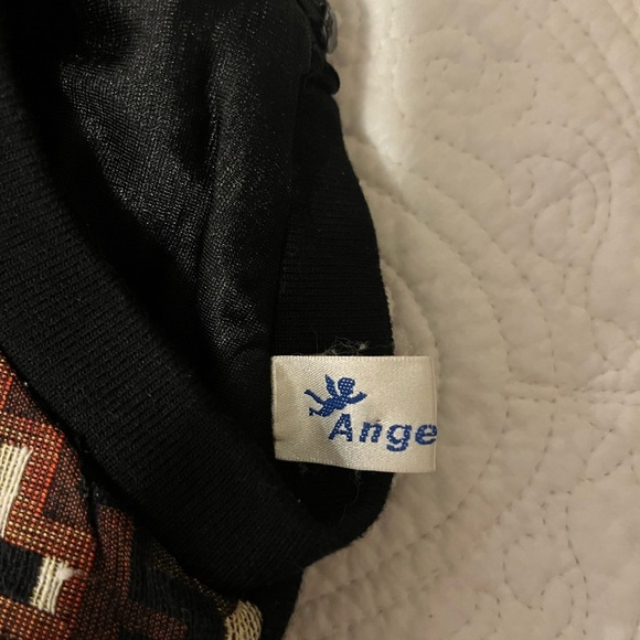 Carpetbag Fit&Flare Geometric Patterned Sleeveless, Crew Neck Lined Dress, Med - Picture 7 of 11